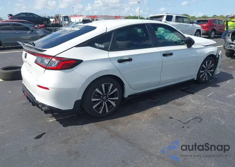 2024 Honda Civic Ex-L из США, поврежденный, VIN 19XFL1H72RE002832